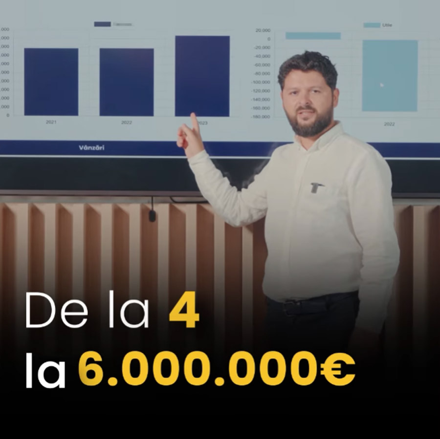 De la 4 la 6 milioane EURO